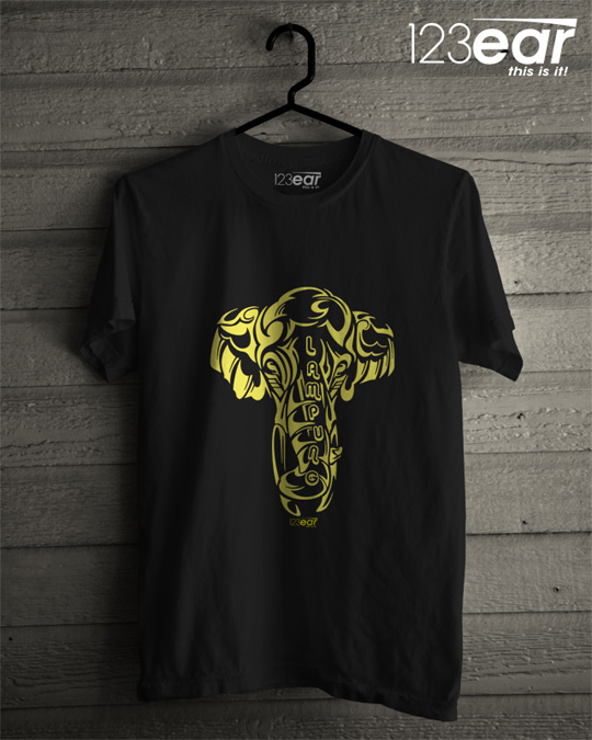 T-Shirt Gajah Lampung #123EAR03