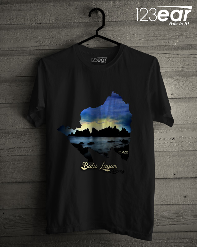 T-Shirt Batu Layar #123ear05