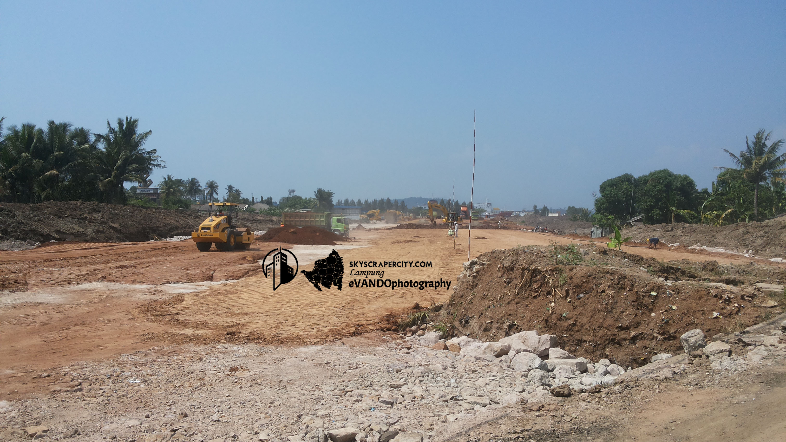 Progress Pembangunan Tol Lampung Sudah Terlihat di Bakauheni